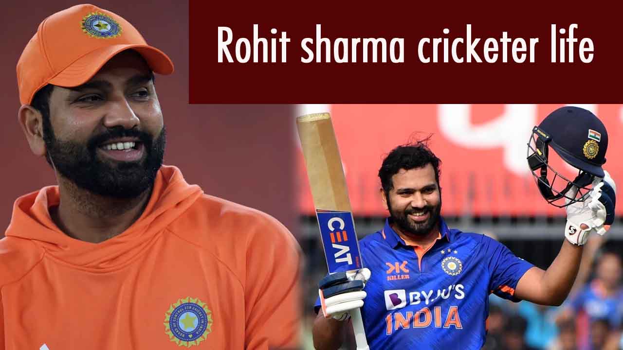 Rohit sharma cricketer life