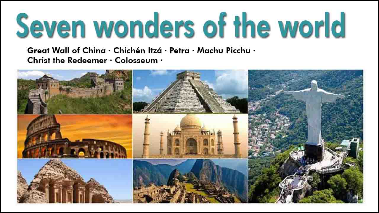 Seven wonders of the world in Hindi